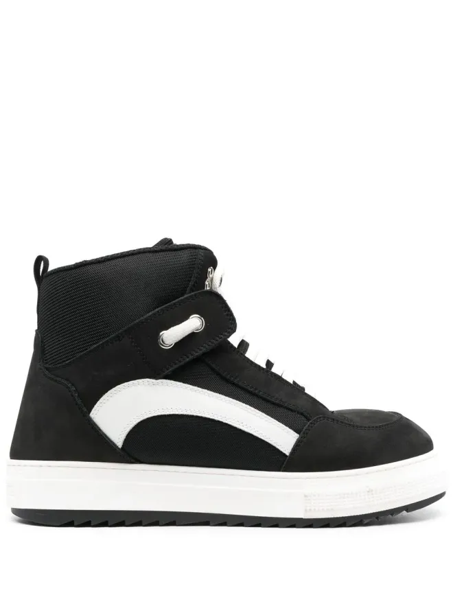 Dsquared2 DSQUARED2 ツートーン ハイトップスニーカーの商品画像