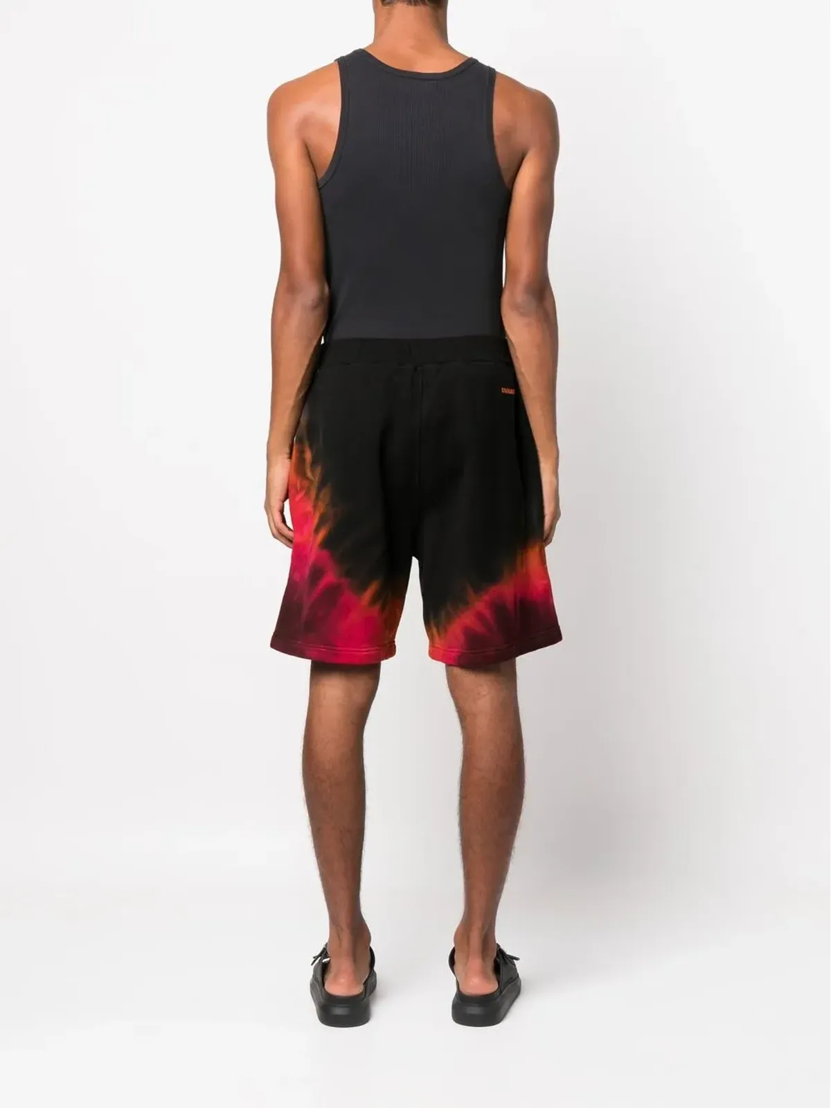 DSQUARED2 タイダイ柄 トラックショーツ - ブラック - 画像4