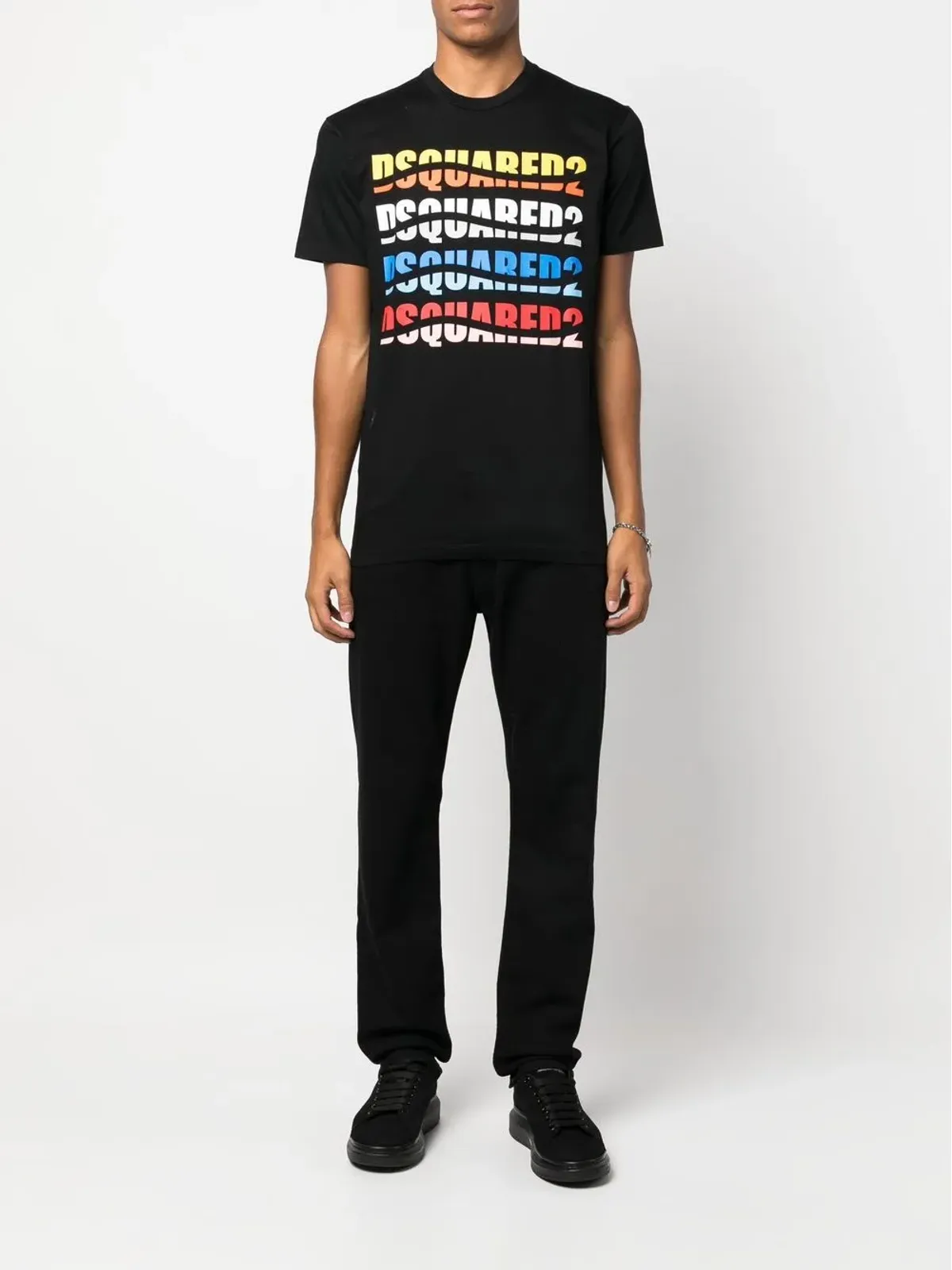 DSQUARED2 ロゴプリントTシャツ - 画像2