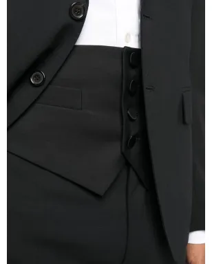 DSQUARED2 ボタンフロント カマーバンド - ブラック - サムネイル5