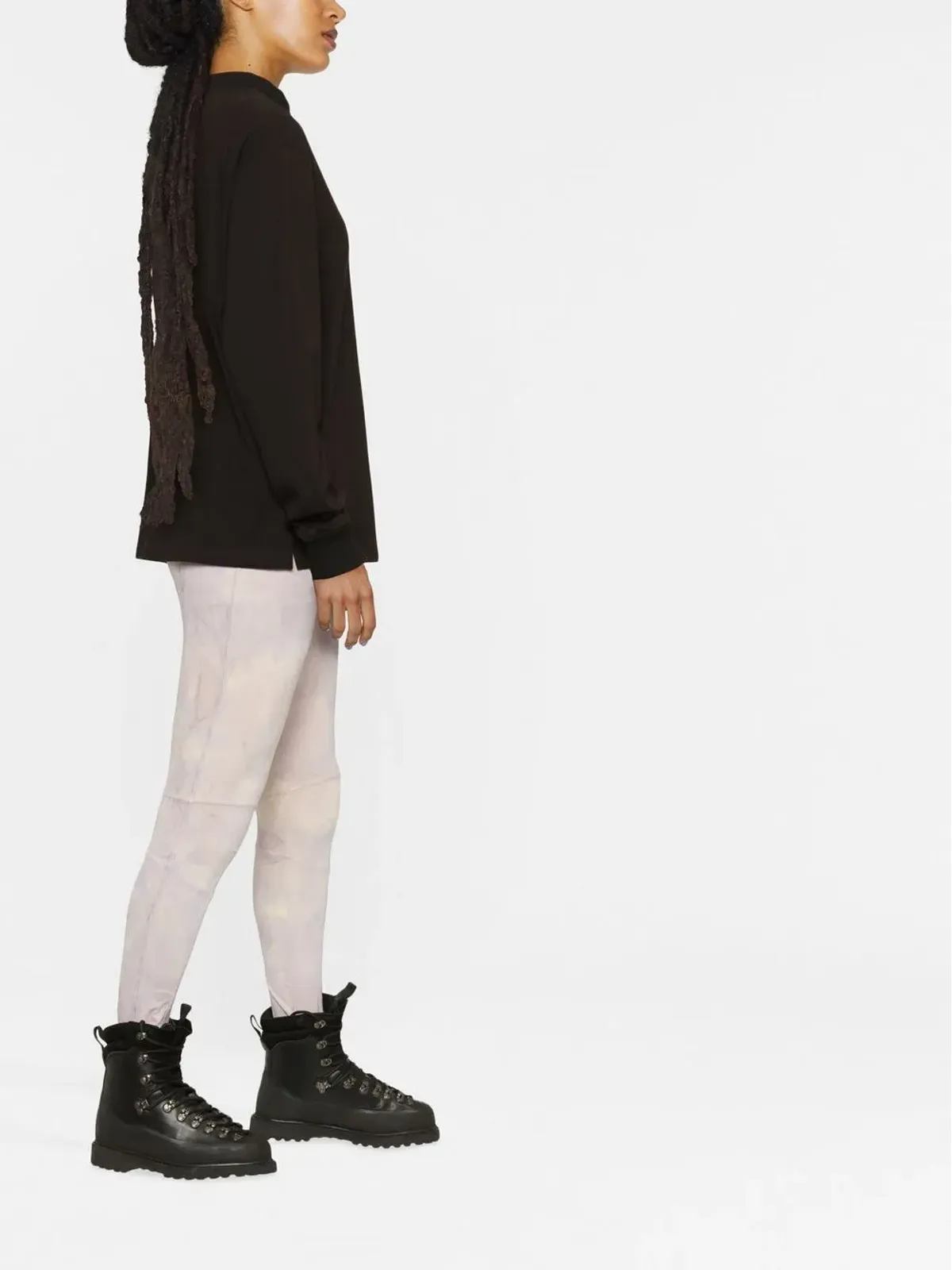 Moncler Grenoble 抽象柄レギンス - 画像3