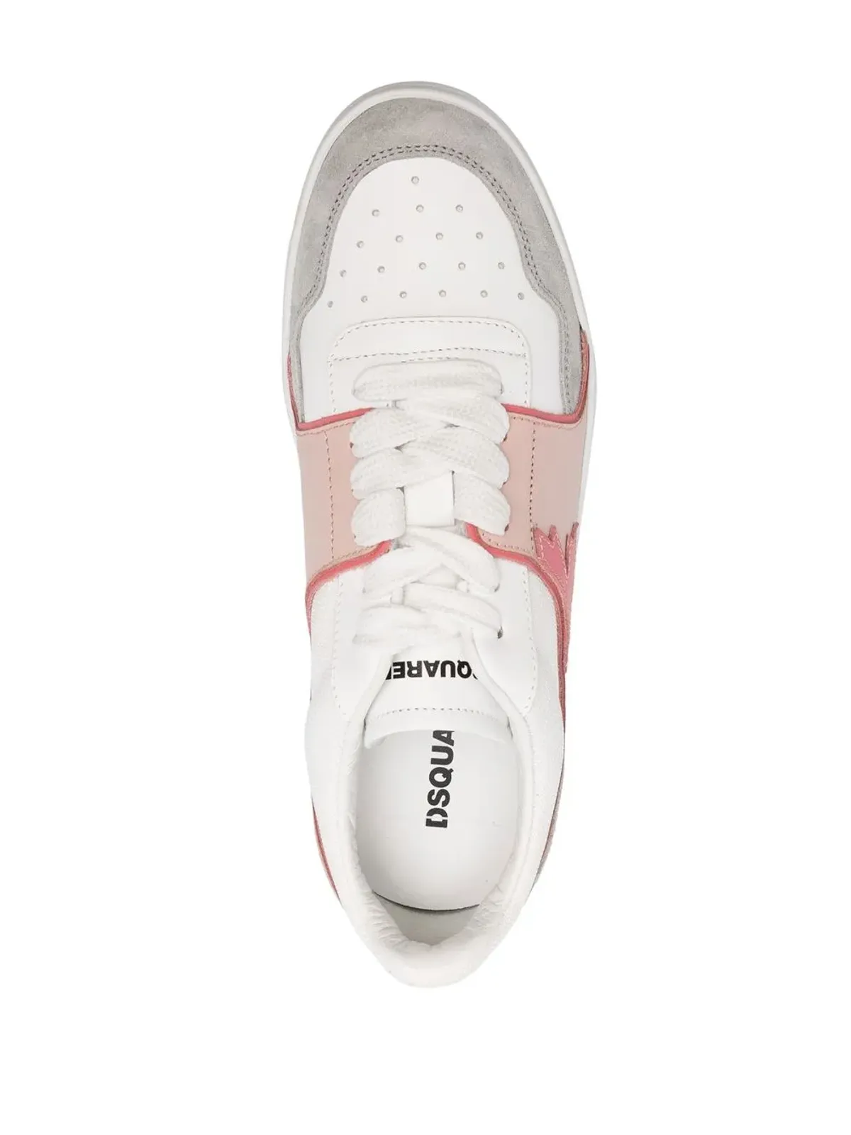 DSQUARED2 カラーブロック メープルパッチ ロー・トップ スニーカー - 画像4