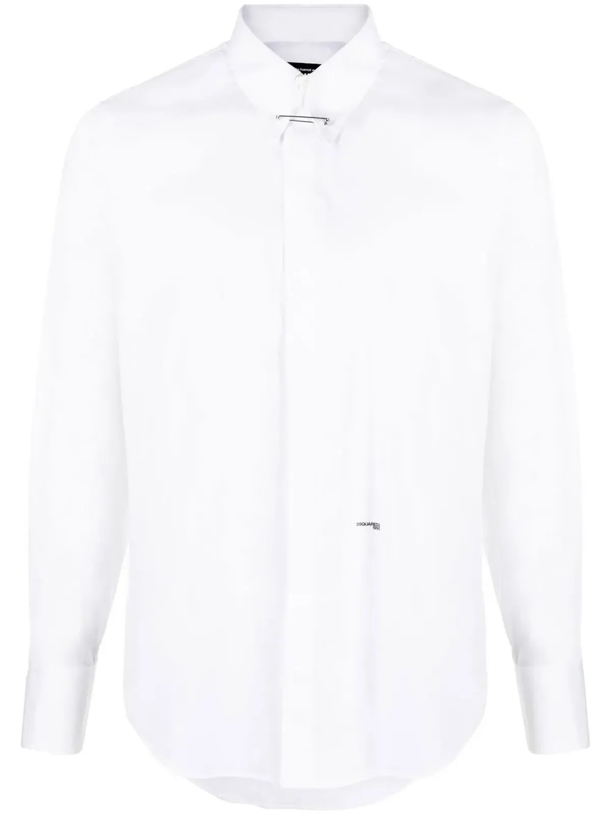 DSQUARED2 ロゴディテール ボタンアップ シャツ - 画像1