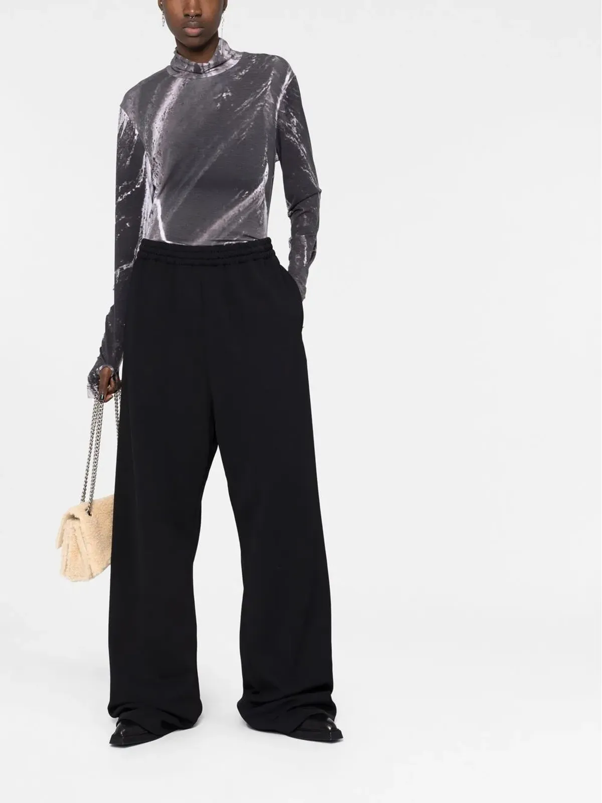 Balenciaga ワイドレッグパンツ - 画像2