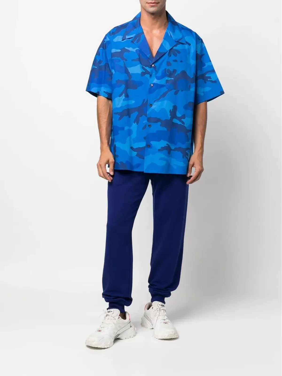 Lanvin ドローコード付きウエストバンドのトラックパンツ - 画像2