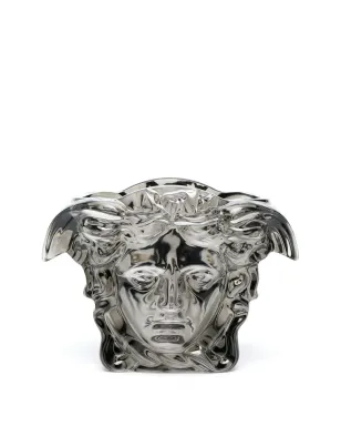 Versace メデューサ ガラス花瓶 - ブラック - サムネイル2