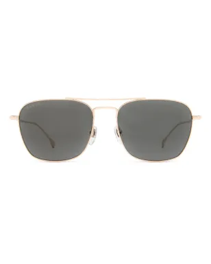 Gucci Eyewear 矩形フレーム ダブルブリッジ サングラス - サムネイル1
