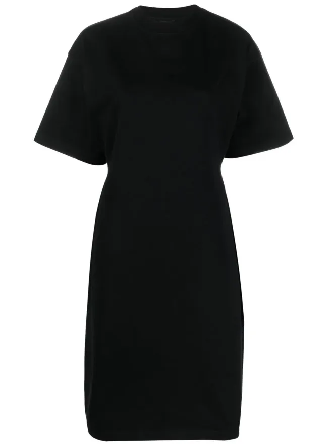 Balenciaga Balenciaga Hourglass コットンTシャツドレス - ブラックの商品画像