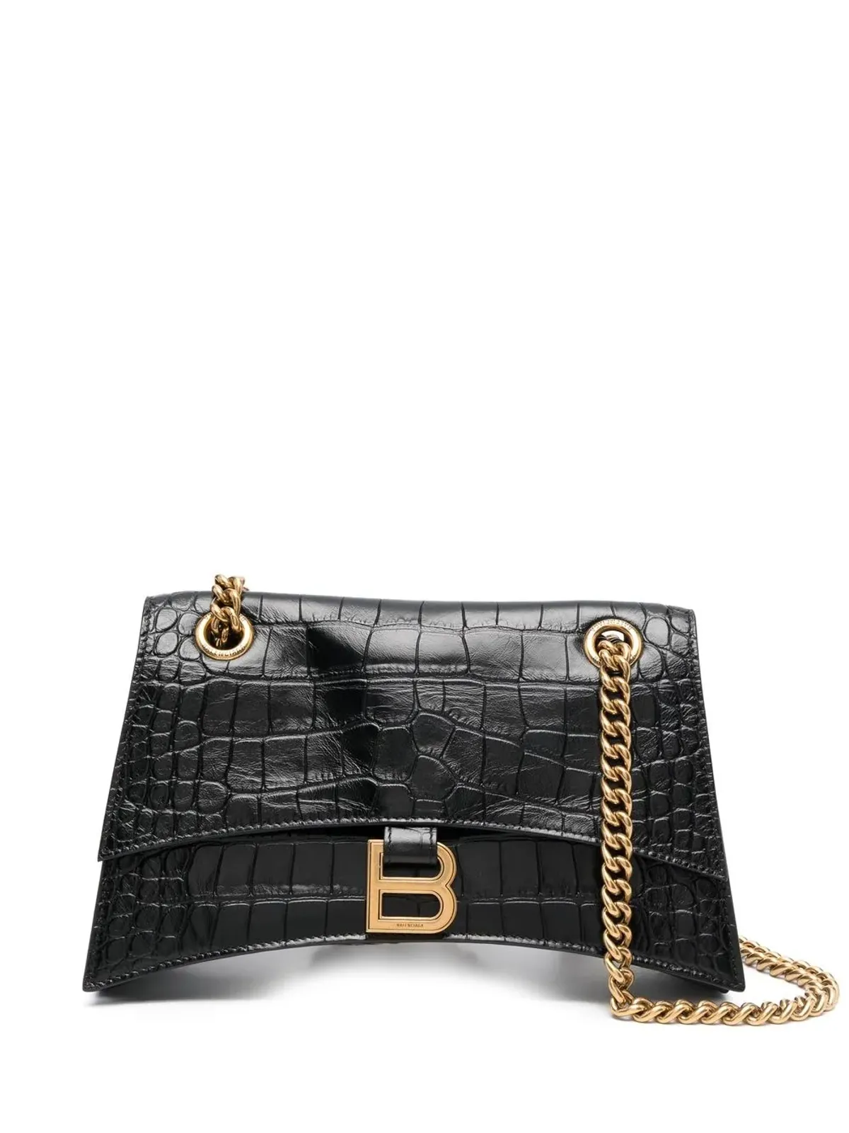 Balenciaga クロコダイル型押しショルダーバッグ - 画像1