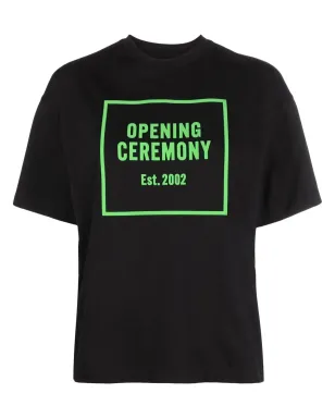 Opening Ceremony ロゴプリント コットンTシャツ - ブラック - サムネイル1