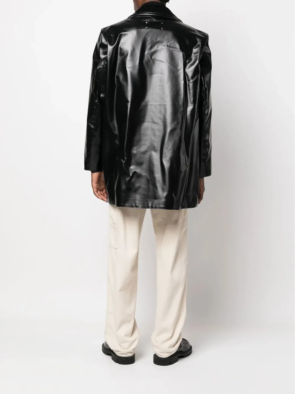 Maison Margiela コーティッド ダブルブレストコート - 画像5
