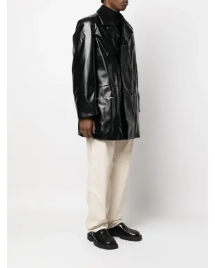 Maison Margiela コーティッド ダブルブレストコート - サムネイル4