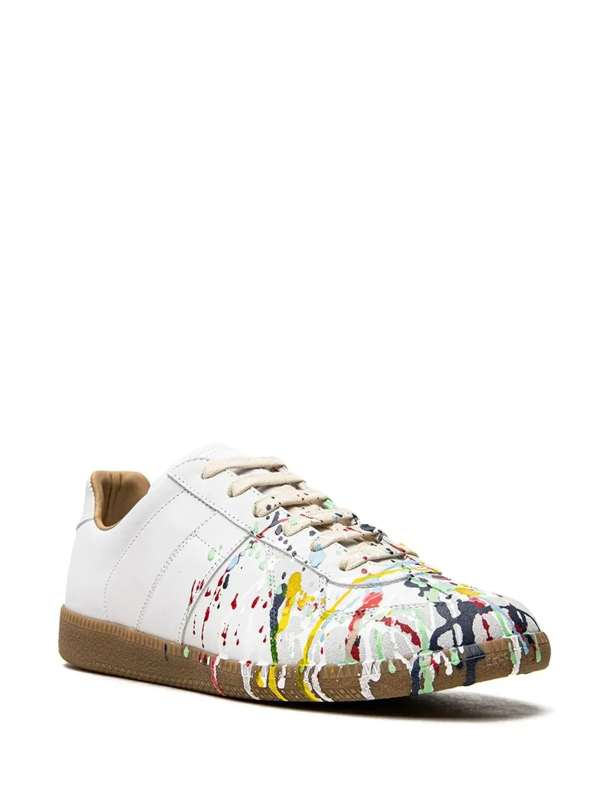Maison Margiela Replica Paint ロー・トップスニーカー - 画像2