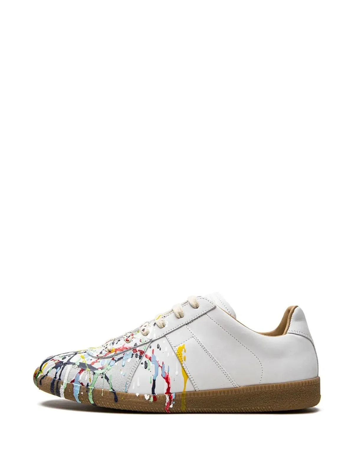 Maison Margiela Replica Paint ロー・トップスニーカー - 画像3