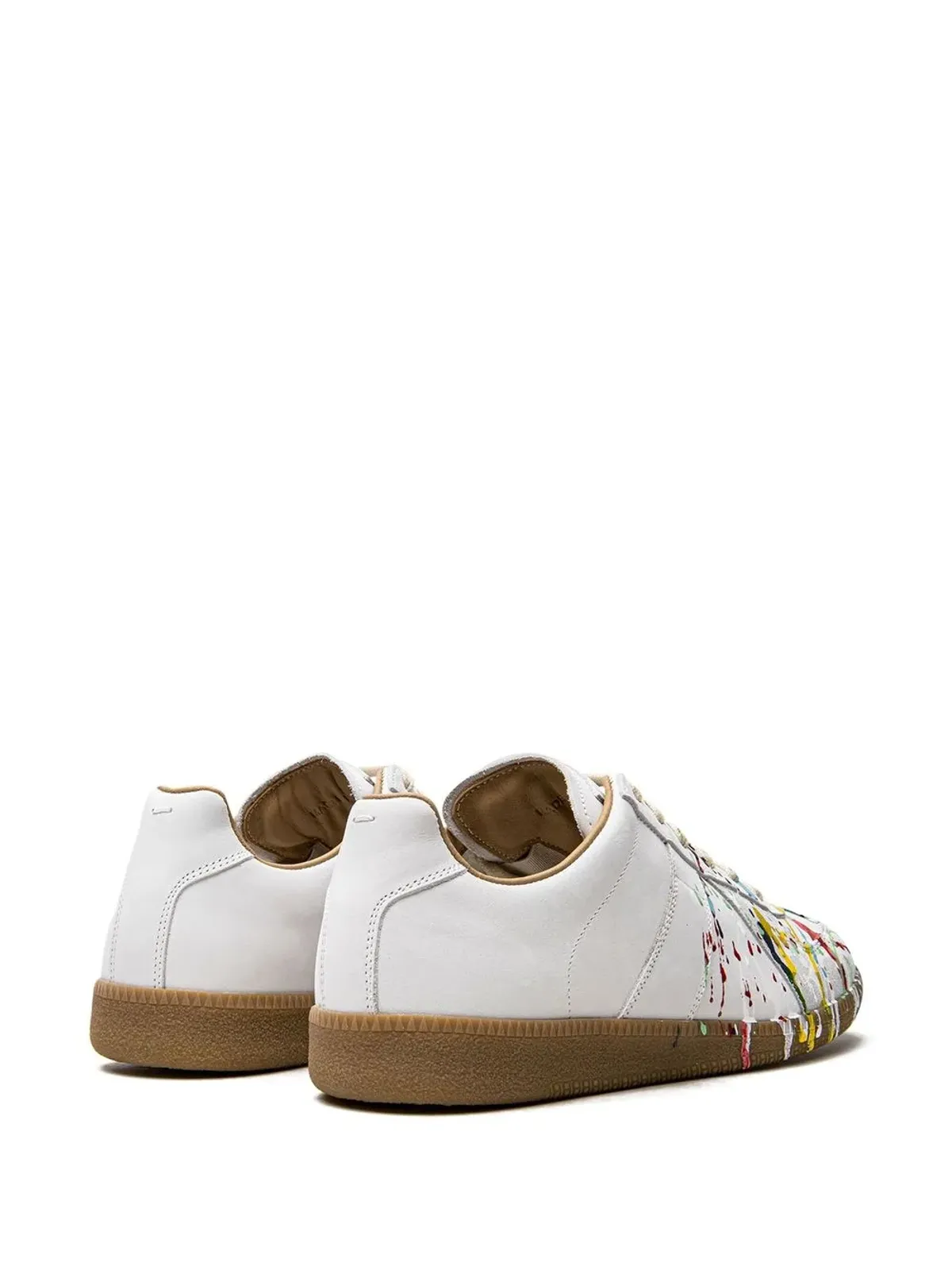 Maison Margiela Replica Paint ロー・トップスニーカー - 画像4