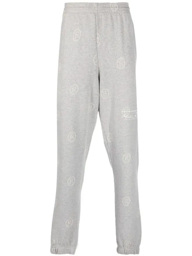 Martine Rose Martine Rose オールオーバーロゴプリント トラックパンツ グレーの商品画像