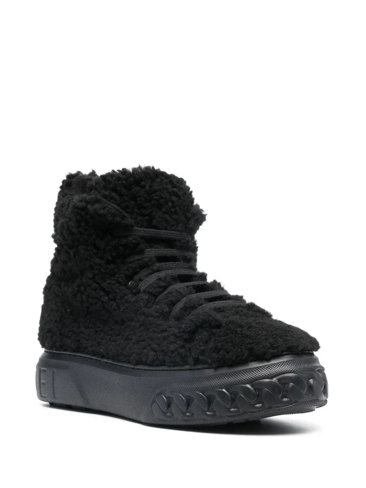 Casadei エコシープ レースアップ コンバットブーツ - 画像2