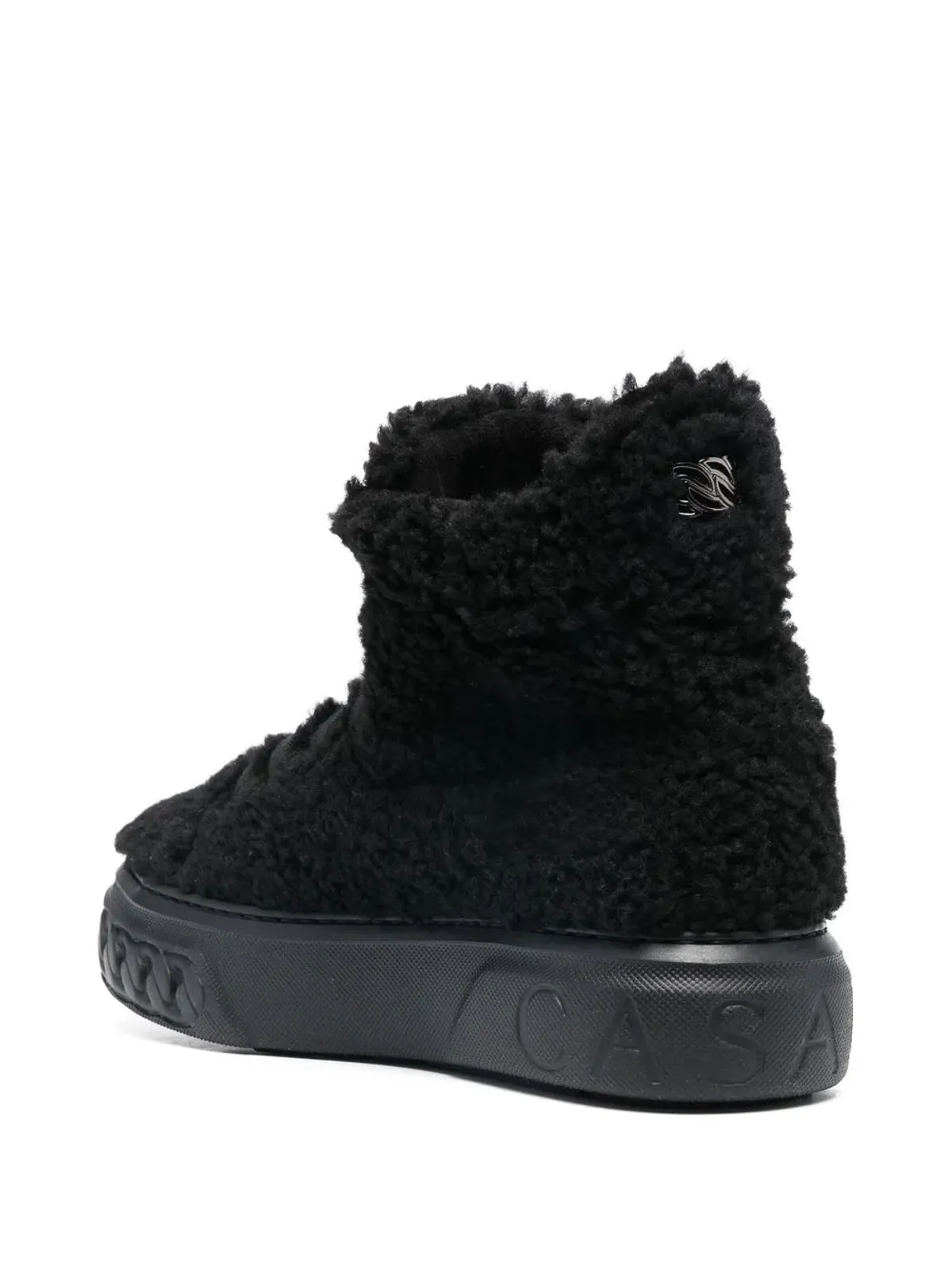 Casadei エコシープ レースアップ コンバットブーツ - 画像3