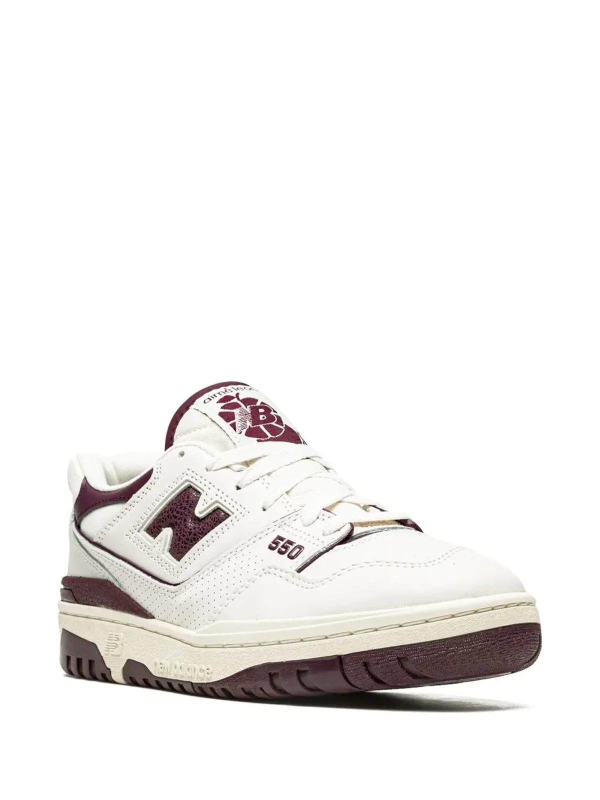New Balance 550 パープルスニーカー - 画像2