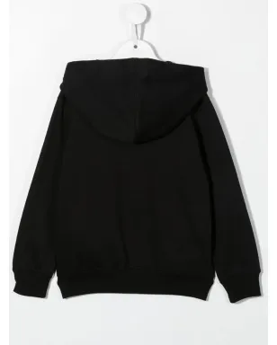Golden Goose Kids ロゴパッチ付きジップフード - サムネイル2