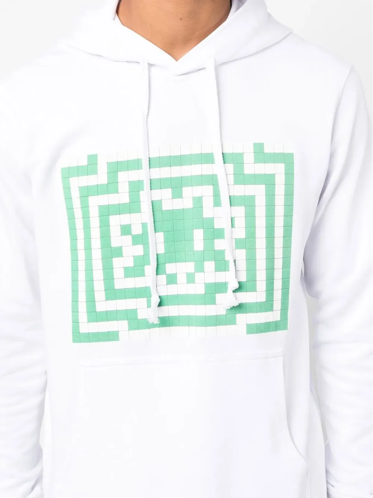 Comme Des Garçons Shirt グラフィックプリント長袖フーディー - 画像5