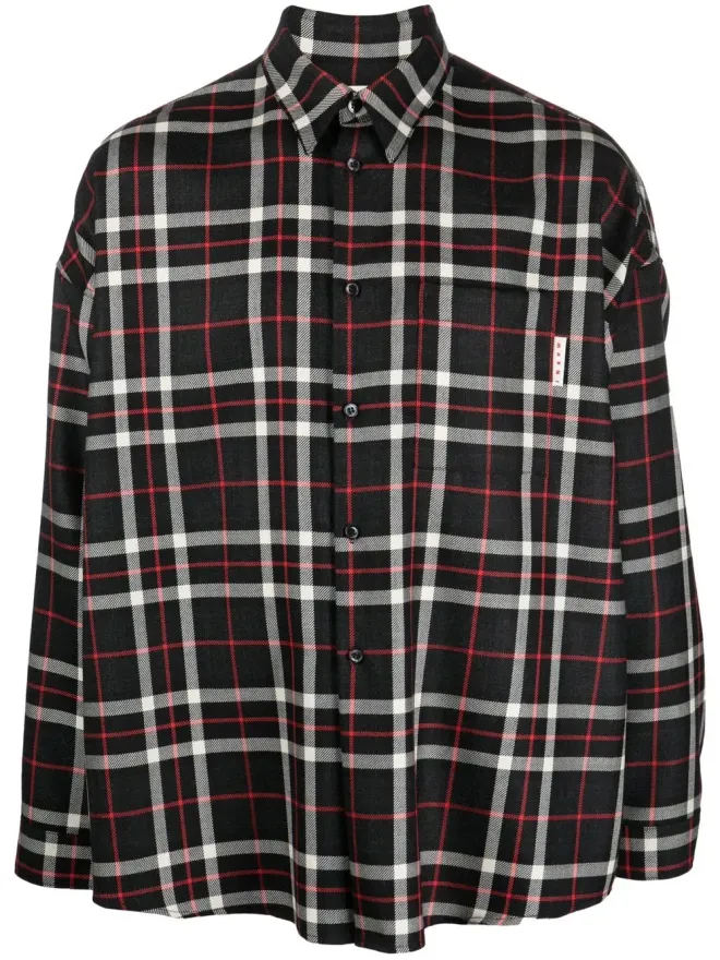 Marni Marni タータンボタンダウンシャツの商品画像