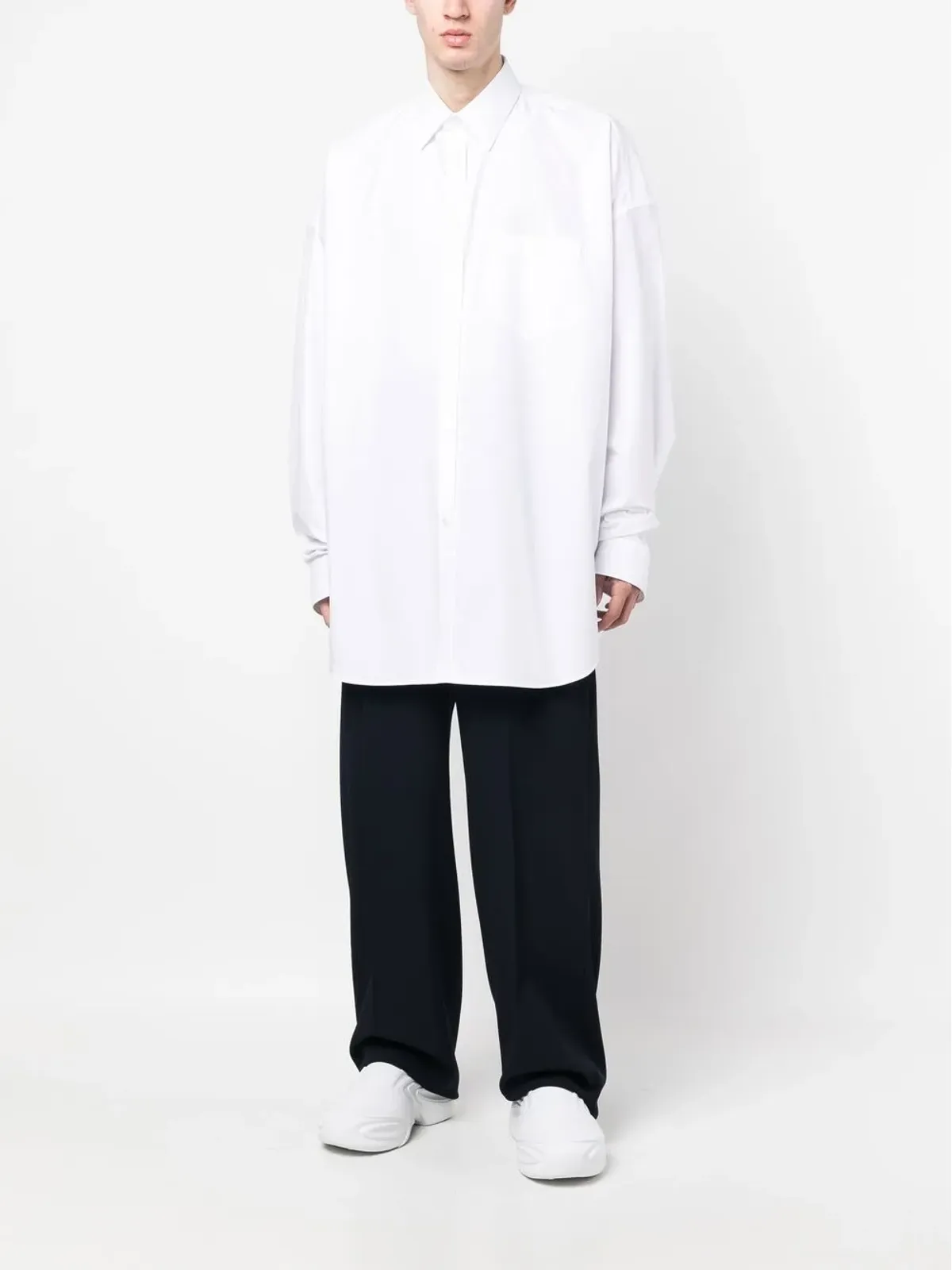 Balenciaga 大きめフィットのテーラードパンツ - 画像2