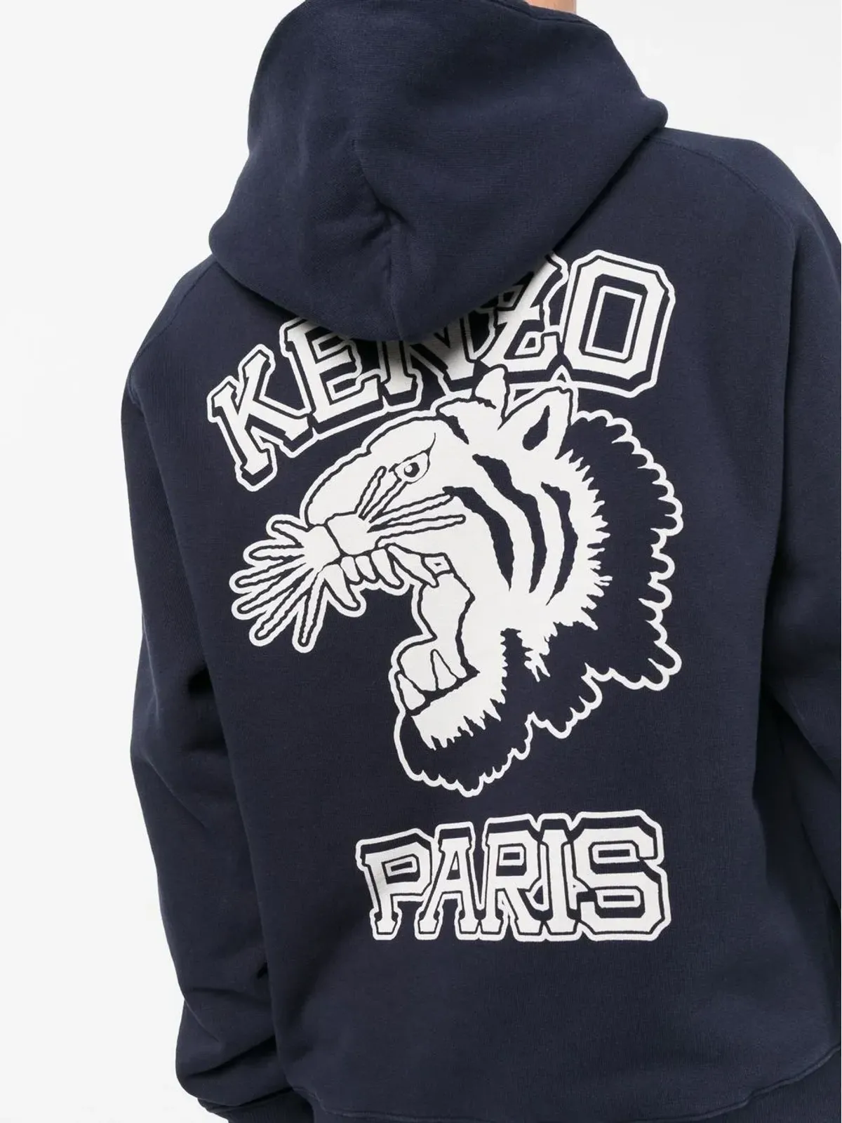 Kenzo 1970プリントディテールフーディ - 画像5