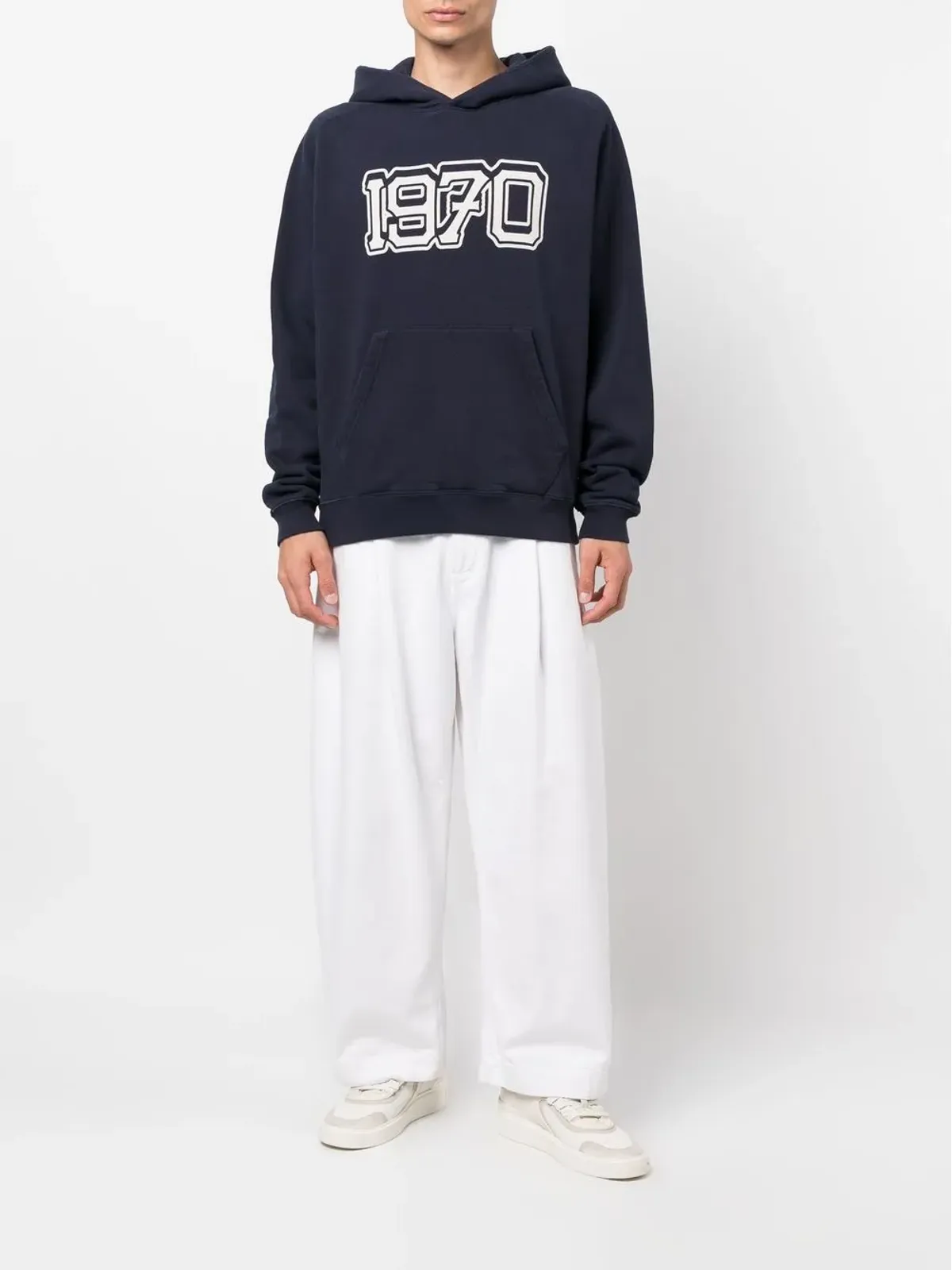 Kenzo 1970プリントディテールフーディ - 画像2