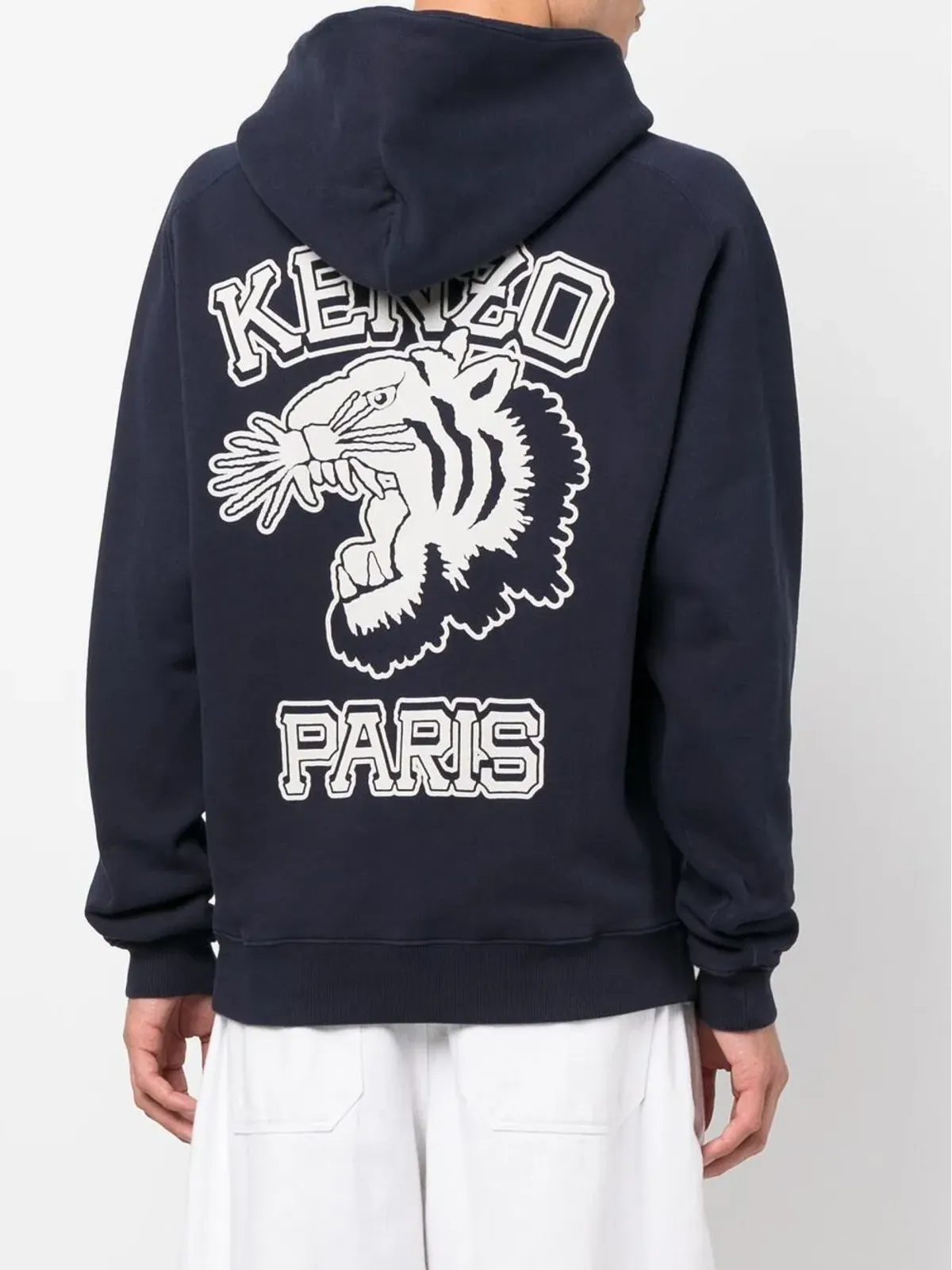 Kenzo 1970プリントディテールフーディ - 画像4