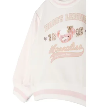 Monnalisa グラフィックプリント クルーネック スウェットシャツ - サムネイル3