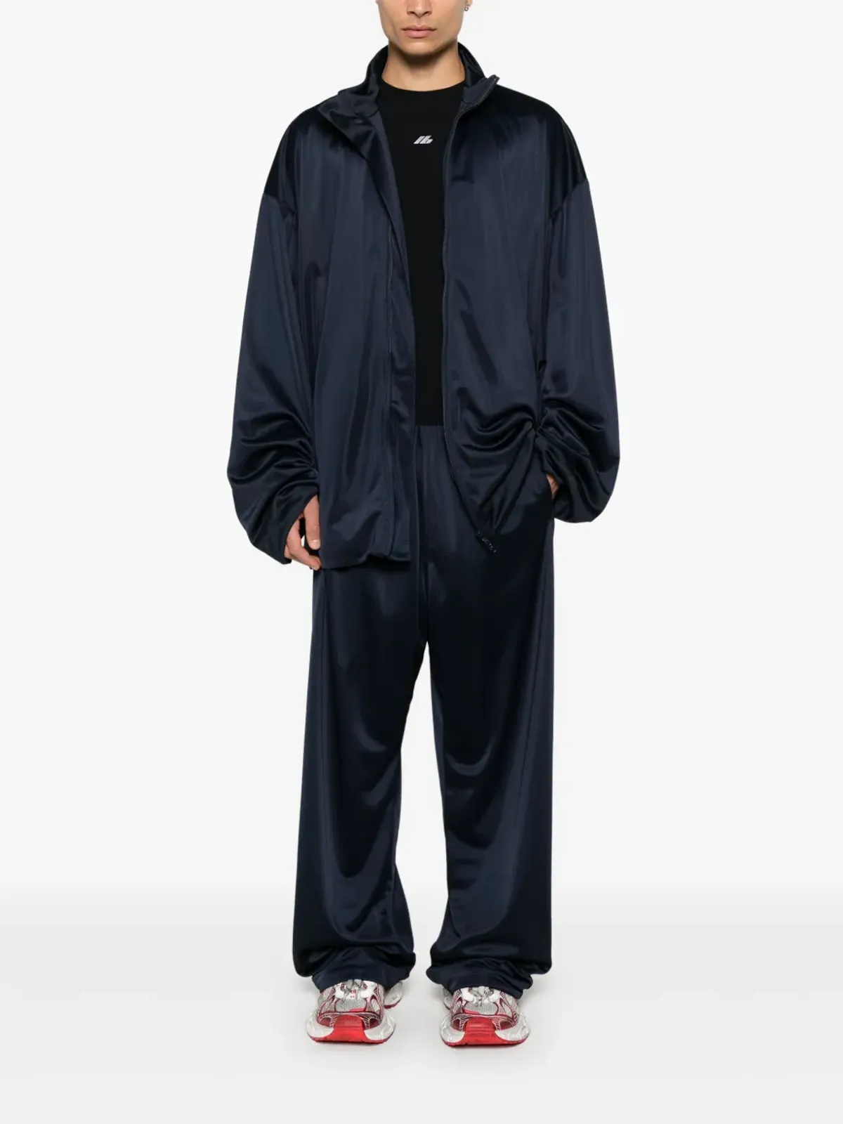 Balenciaga ドローストリング付きトラックパンツ - 画像2