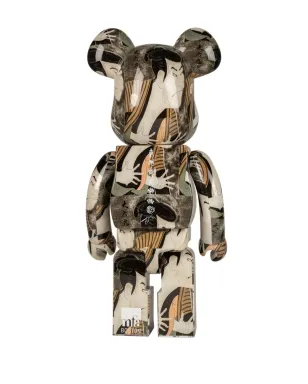 MEDICOM TOY BE@RBRICK 400% フィギュア × Toshusai Sharaku Sansei Otanioniji no Ya ブラック - サムネイル2