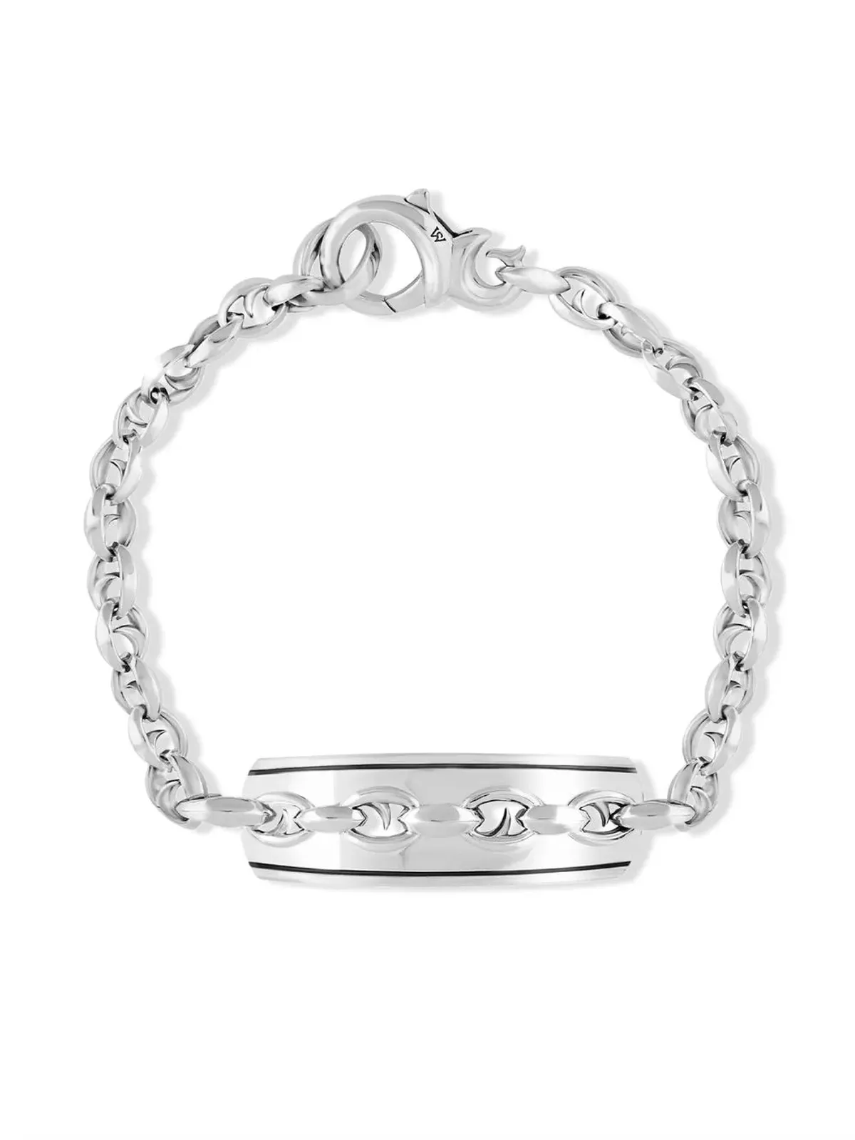 Stephen Webster polished-plaque detail bracelet - Silver - 画像1