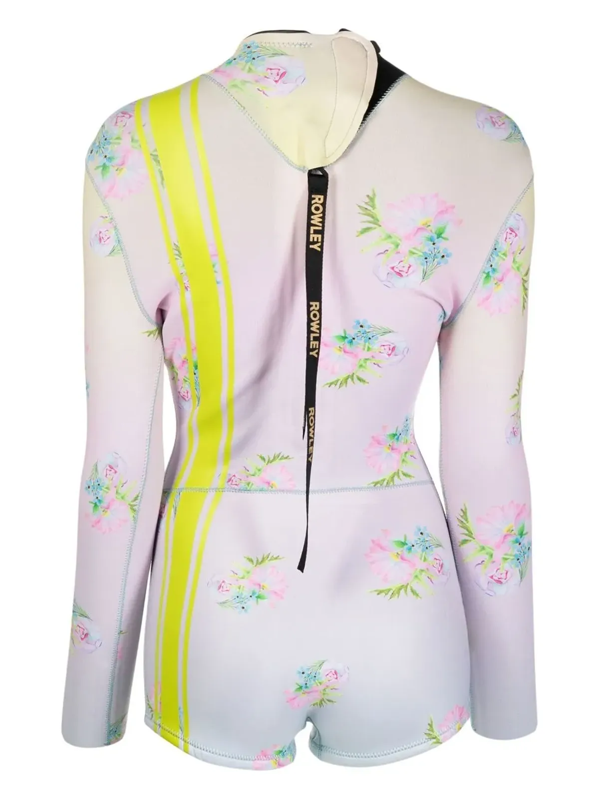 Cynthia Rowley ストライプ花柄プリント水着 - 画像2