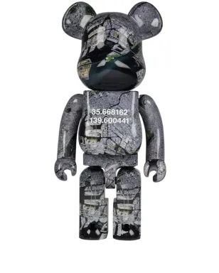 MEDICOM TOY × Benjamin Grant Tokyo BE@RBRICK 1000% フィギュア - ブラック - サムネイル1