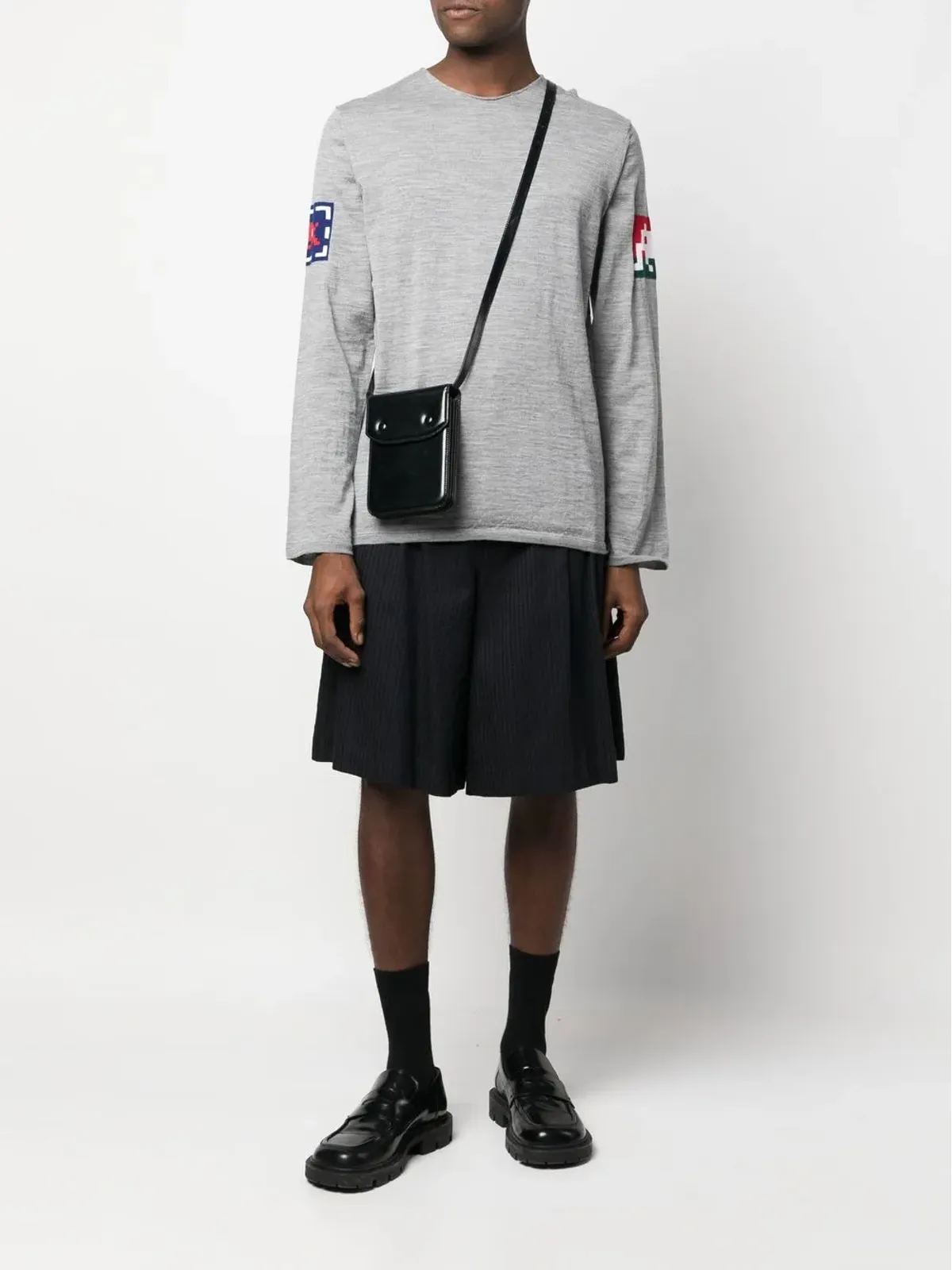 Comme Des Garçons Shirt インターシャニットセーター - 画像2