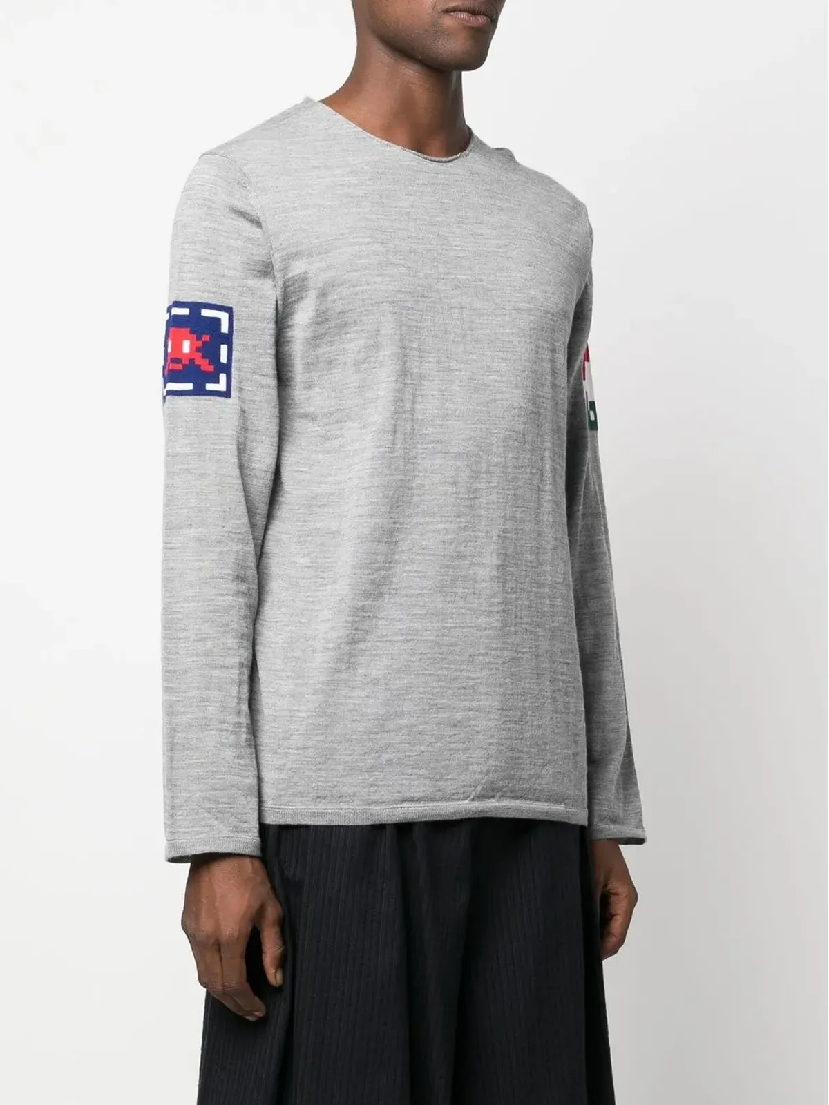 Comme Des Garçons Shirt インターシャニットセーター - 画像3