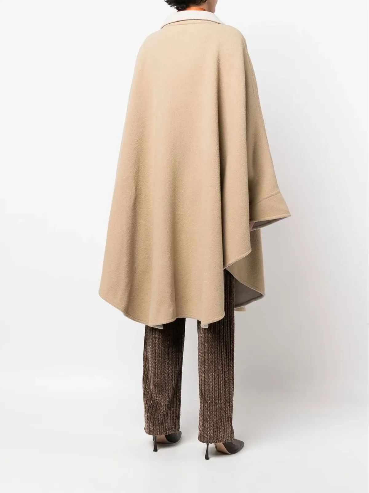 A.N.G.E.L.O. Vintage Cult 1970s リバーシブル ケープコート - 画像4