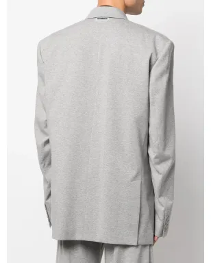 VETEMENTS ショルダーパッド付き シングルブレスト ブレザー - サムネイル4