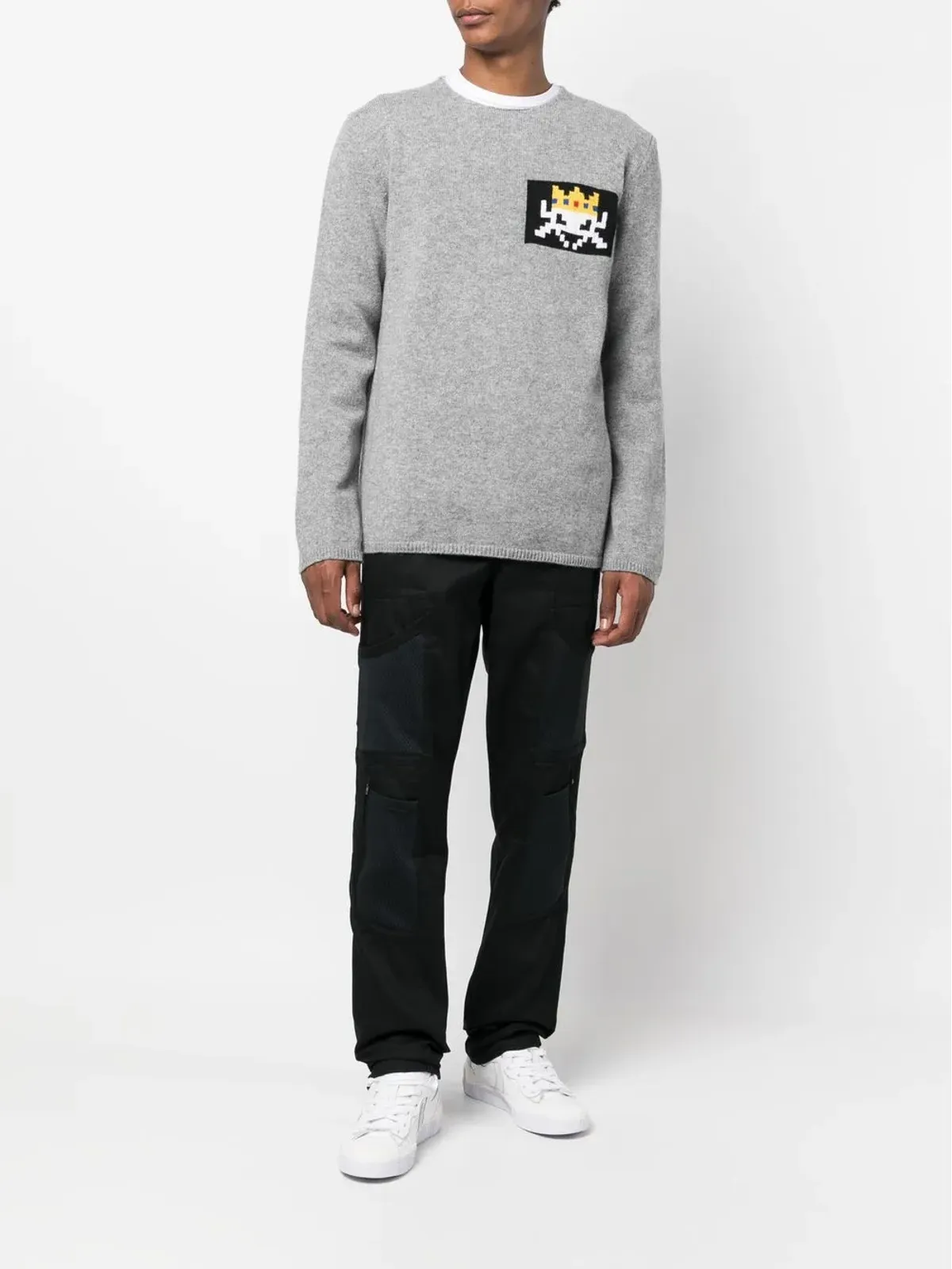 Comme Des Garçons Shirt スリムフィット カーゴパンツ - ブラック - 画像2