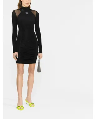 Versace Jeans Couture メッシュパネルミニドレス - サムネイル2