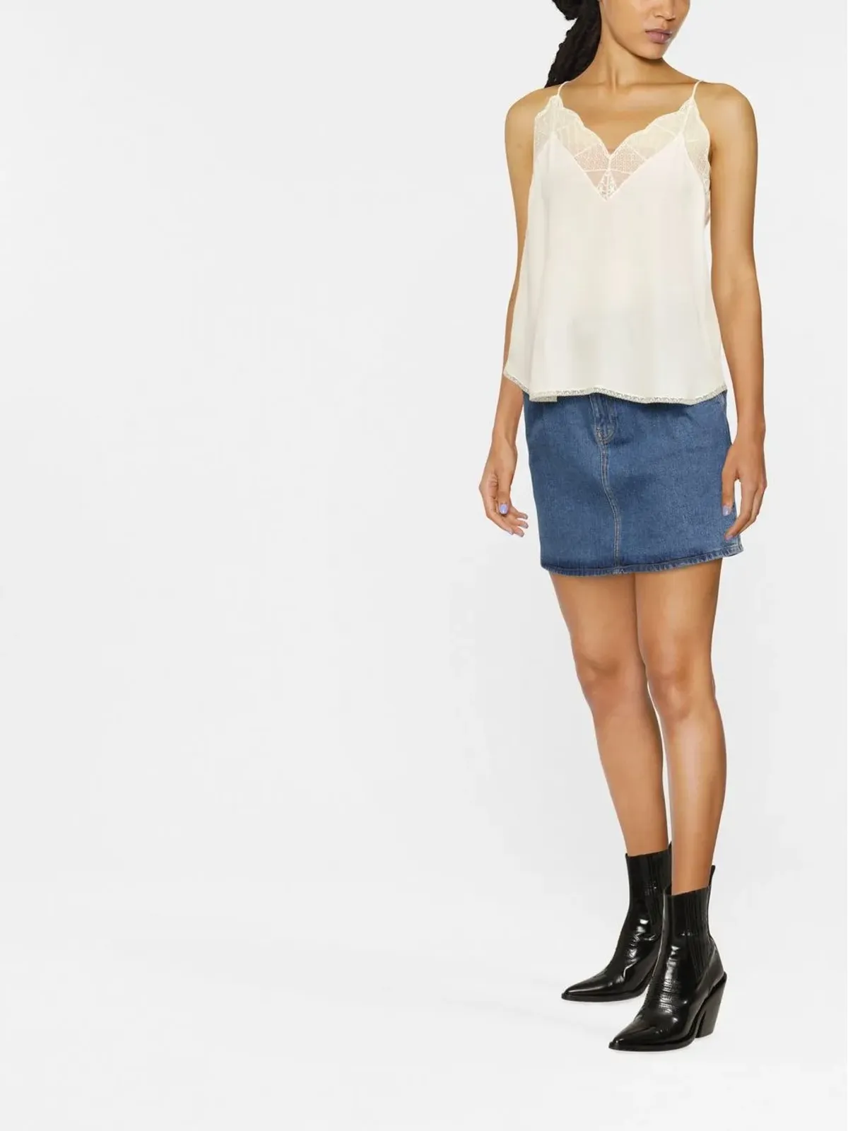 Zadig&Voltaire Christy silk camisole - 画像2