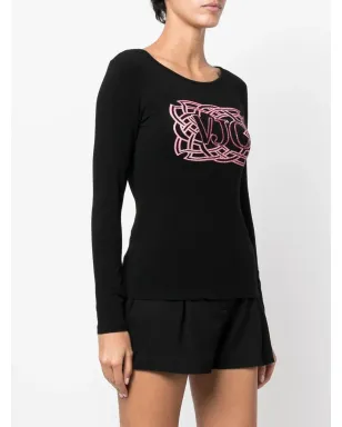 Versace Pre-Owned ロゴプリントTシャツ - サムネイル3