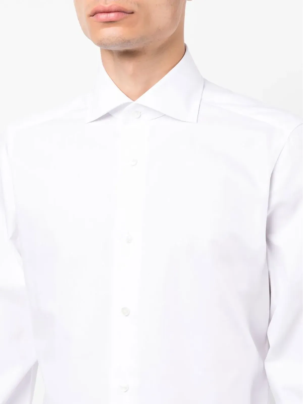 Zegna 長袖ボタンアップシャツ - 画像5