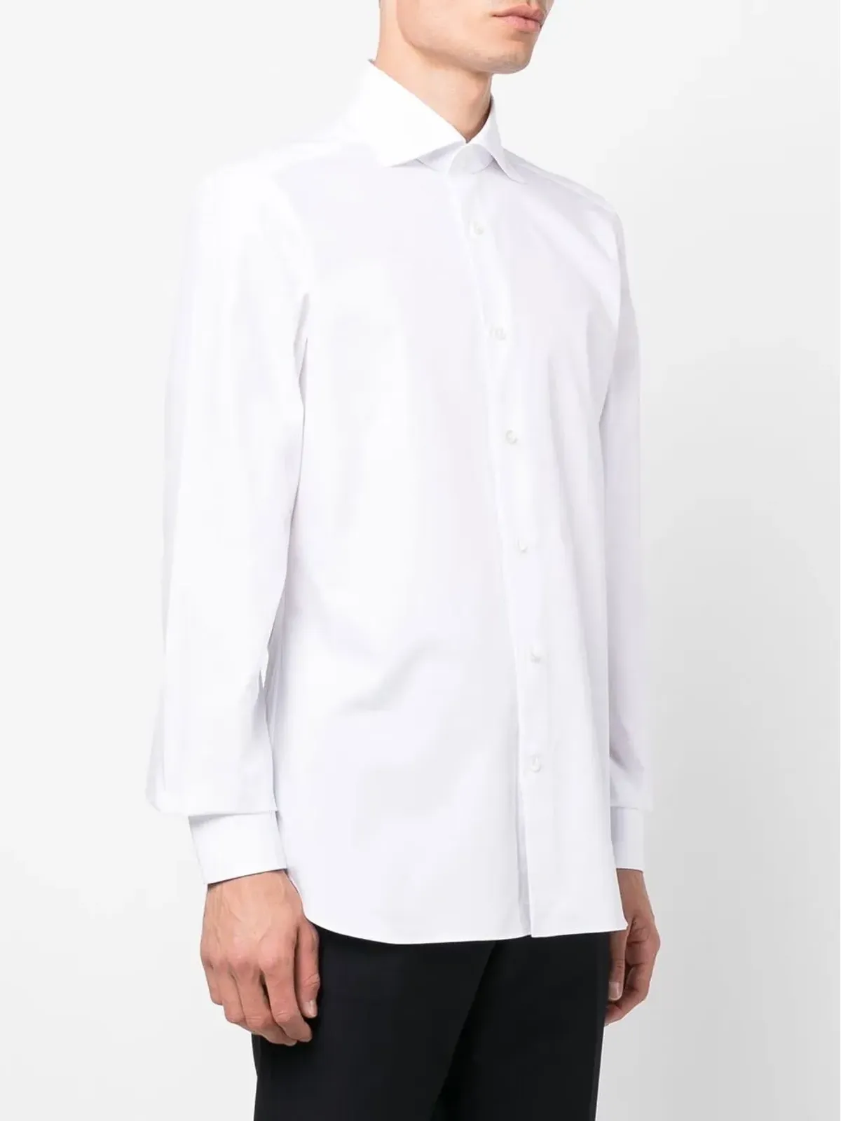 Zegna 長袖ボタンアップシャツ - 画像3