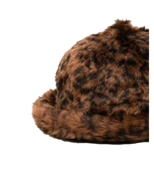 Kangol フェイクファー ロゴパッチ帽 - サムネイル2
