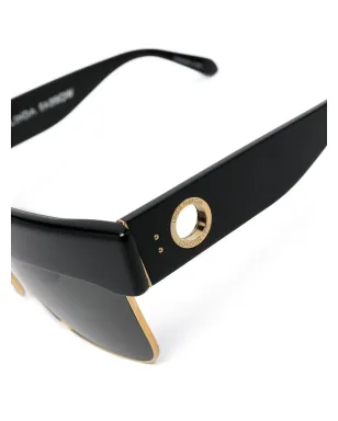 Linda Farrow Rosalie square-frame sunglasses - サムネイル3