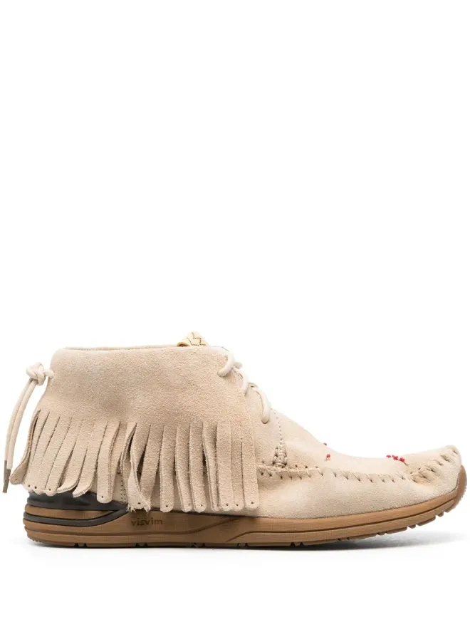 visvim visvim FBT Shaman Folk desert boots - Neutralsの商品画像