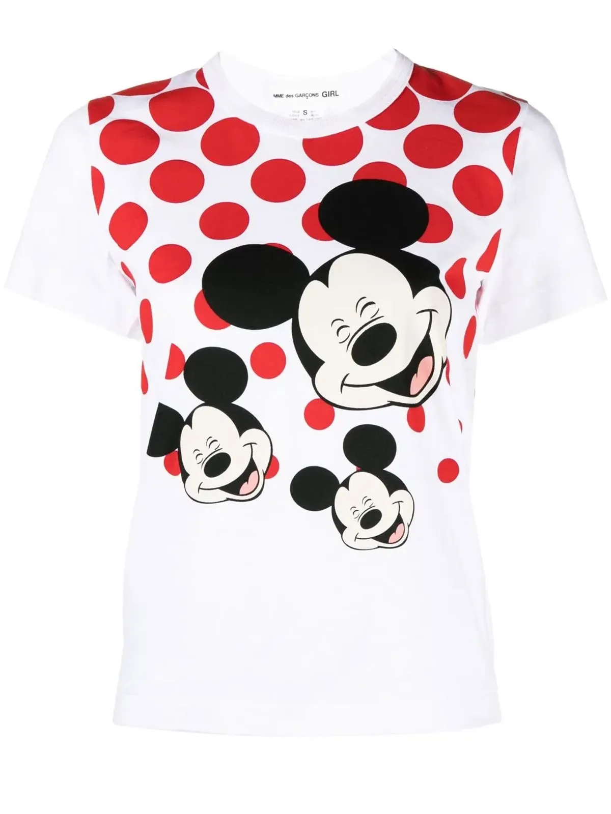Comme Des Garçons Girl グラフィックプリント クルーネック Tシャツ - 画像1